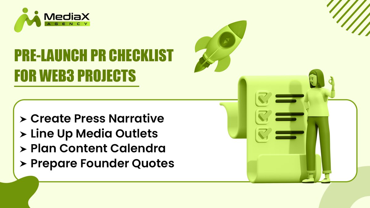 AgencyMediax's tweet image. Web3 launch ≠ media blackout.
Don’t just build in stealth, launch with strategy.
MediaX will make sure the right voices amplify your project.
Web3 deserves better PR. mediax.agency

#Web3PR #CryptoLaunch #MediaX #TechMarketing #Web3Buzz