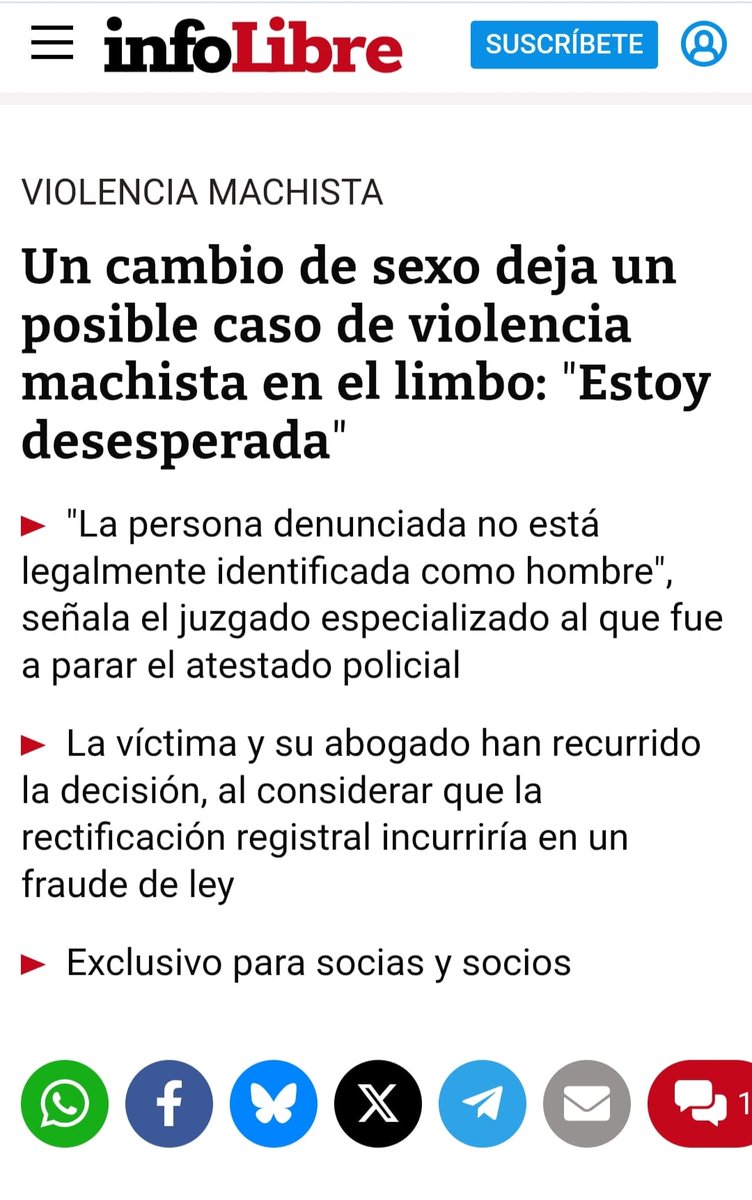 ¡SORPRESA!
No se podía saber,cuando <a href="/Pam_Angela_/">Ángela Rodríguez Pam 🏳️‍🌈 ♀️</a> ex Secretaria de Igualdad se reía acerca de que esto sucediese con la Ley Trans y el TS se pusiera de lado para no estudiar su inconstitucionalidad 
#21Junio
