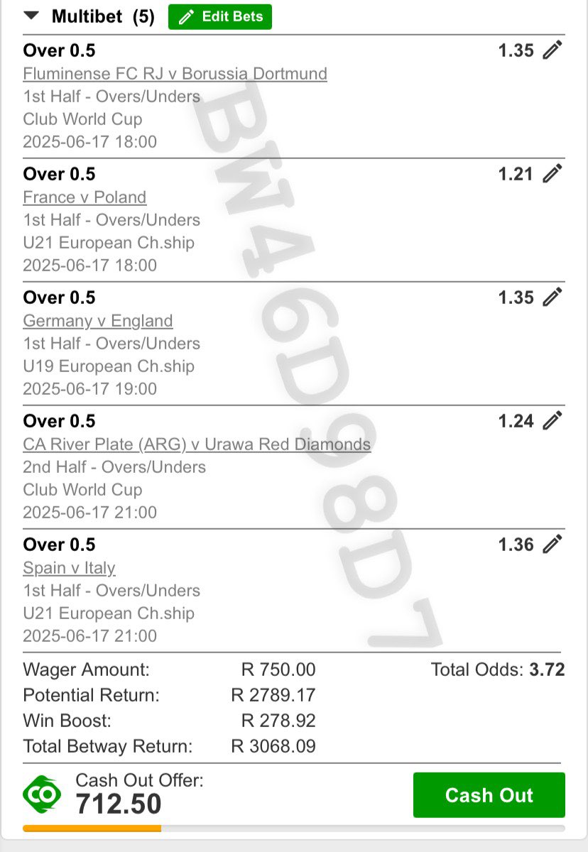 3.73 ODDS | KICK-OFF 18:00

BETWAY CODE —&gt; BW46D98D7

👨🏽‍🍳