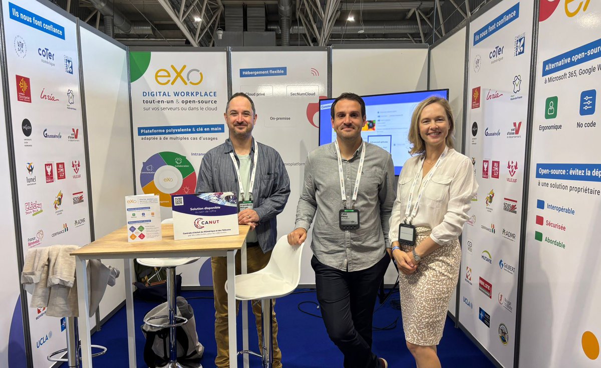 🚀C’est parti pour le 34e congrès du #coternumérique
Décideurs IT des #collectivités on vous attend sur le stand 113
Ne manquez pas notre atelier sur l’#IA au service de la #digitalworkplace avec notre partenaire @Wikit_AI
De nombreux retours d’expérience clients seront partagés!