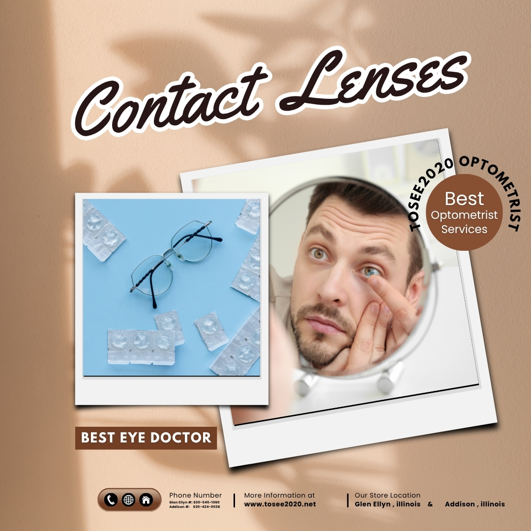 tosee2020's tweet image. 👁 See Clearly, Your Way! 👁

Tired of wearing glasses? Contact lenses are your perfect alternative — whether for clear vision, style, or an active lifestyle. Our custom-fitted lenses make sure you see the world without compromise! 🌟
#ContactLenses #VisionCorrection #ToSee2020