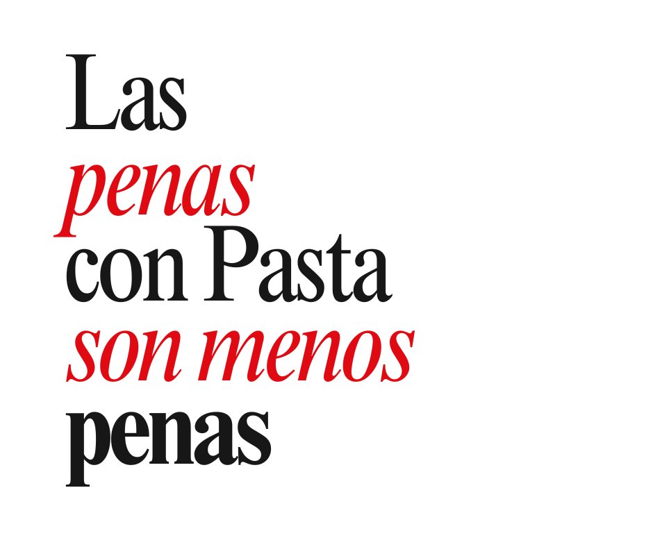 Cuando la vida te da limones... ¡pídete un plato de Pasta Romero!

Las penas con pasta siempre son más llevaderas. ¿No creéis?

#PastasRomero #RomeroLovers #Pasta #PenasconPasta