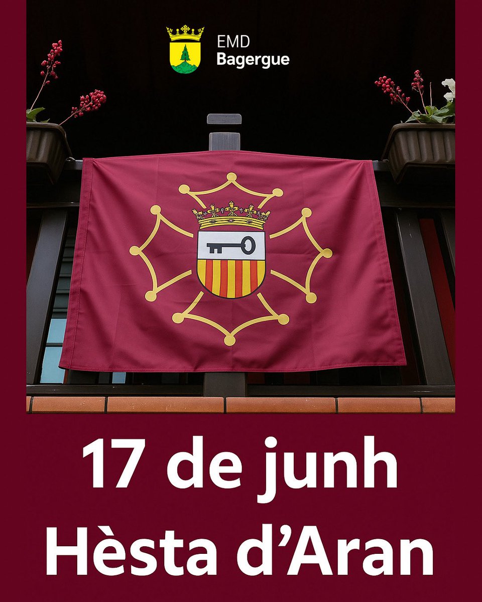 🎉 17 de junh – HÈSTA D’ARAN 🎉
Des de Bagergue commemoram era recuperacion deth Conselh Generau d’Aran e reafirmam eth compromís damb era identitat, era lengua e es institucions pròpries dera Val d’Aran.
#17dejunh #HèstadAran