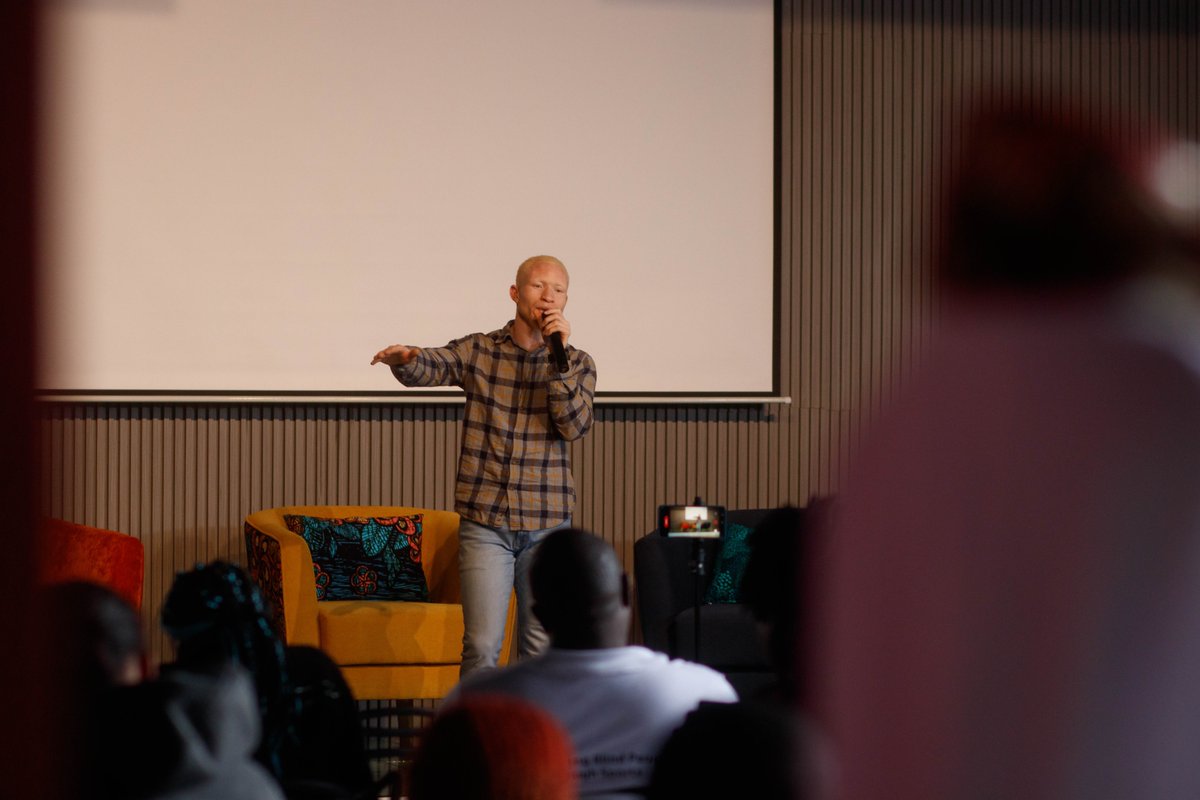 Black Albinism (@blackalbinism) on Twitter photo At Black Albinism, we intentionally spotlight talent within our community.
For #AlbinismDay2025 we featured:
<a href="/MeshHolykid/">MESH HOLYKID🇰🇪🇰🇪</a> - Emcee
<a href="/jairusongetta/">Jairus Ong'etta</a> - Poetry
<a href="/Djsmollet1/">Djsmollet</a> - Kept the crowd dancing!
Where are the women? Many just need confidence & opportunity. We’re creating space. At Black Albinism, we intentionally spotlight talent within our community.
For #AlbinismDay2025 we featured:
<a href="/MeshHolykid/">MESH HOLYKID🇰🇪🇰🇪</a> - Emcee
<a href="/jairusongetta/">Jairus Ong'etta</a> - Poetry
<a href="/Djsmollet1/">Djsmollet</a> - Kept the crowd dancing!
Where are the women? Many just need confidence & opportunity. We’re creating space.