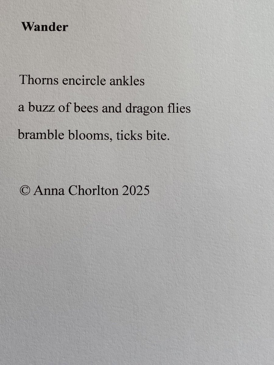 Anna Chorlton (@anna_chorlton) on Twitter photo A fourteen word challenge on <a href="/TopTweetTuesday/">TopTweetTuesday</a> today and this is a poem about one of my favourite places in the fields. Hi <a href="/MatthewMCSmith/">Matthew M C Smith</a>. A fourteen word challenge on <a href="/TopTweetTuesday/">TopTweetTuesday</a> today and this is a poem about one of my favourite places in the fields. Hi <a href="/MatthewMCSmith/">Matthew M C Smith</a>.