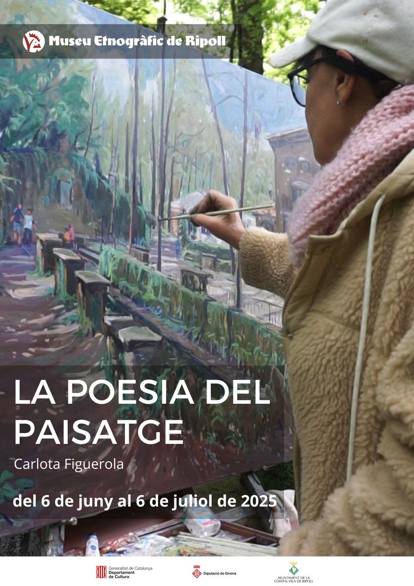 MuseuRipoll 🎗 (@museuripoll) on Twitter photo Recorda! La poesia del paisatge de Carlota Figuerola al <a href="/MuseuRipoll/">MuseuRipoll 🎗</a> fins al 6 de juliol! <a href="/Aj_Ripoll/">Ajuntament de Ripoll</a> Recorda! La poesia del paisatge de Carlota Figuerola al <a href="/MuseuRipoll/">MuseuRipoll 🎗</a> fins al 6 de juliol! <a href="/Aj_Ripoll/">Ajuntament de Ripoll</a>