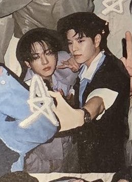 seungbin unit pc for hollow + behind the scenes from chan’s zine page !! 🫶