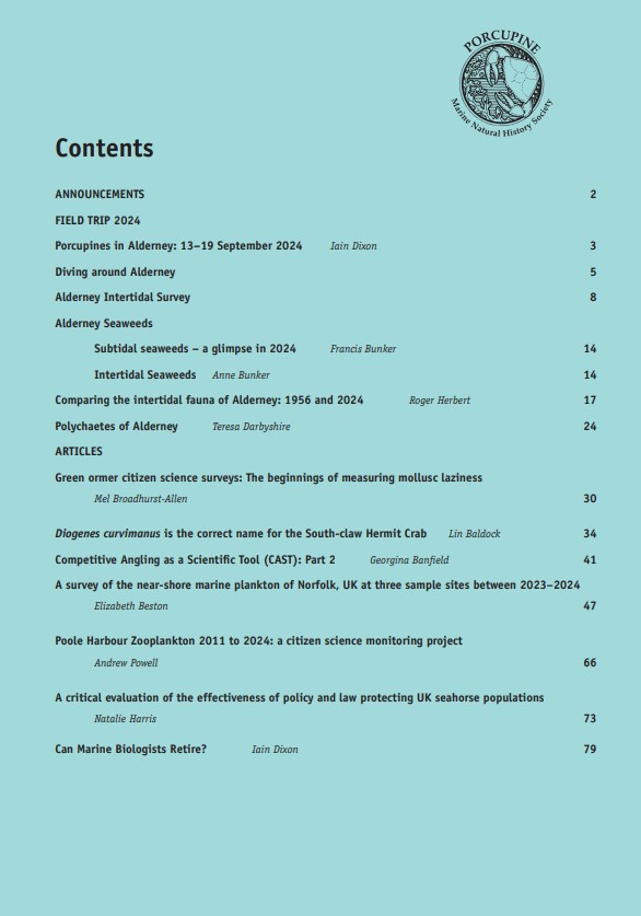 Porcupine Marine (@porcupinemnhs) on Twitter photo The next featured article in the latest issue of the Bulletin of <a href="/PorcupineMNHS/">Porcupine Marine</a> is 'Competitive Angling as a Scientific Tool (CAST): Part 2' by Georgina Banfield of <a href="/portsmouthuni/">University of Portsmouth</a>. Want to find out more, by not become a member: pmnhs.co.uk/why-not-join-us The next featured article in the latest issue of the Bulletin of <a href="/PorcupineMNHS/">Porcupine Marine</a> is 'Competitive Angling as a Scientific Tool (CAST): Part 2' by Georgina Banfield of <a href="/portsmouthuni/">University of Portsmouth</a>. Want to find out more, by not become a member: pmnhs.co.uk/why-not-join-us