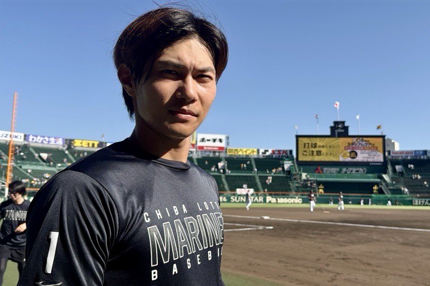 藤原恭大 選手が甲子園に帰ってきました。 プロ入り後は初めてとなる