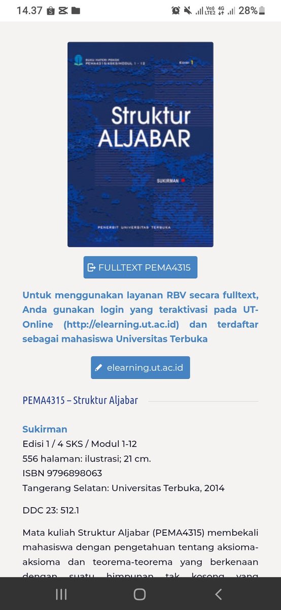 boywithmath's tweet image. haloo semuanya, permisi mau tanya ini anak ut ada yang punya ebook ini ngga ya? soalnya dosenku pake sumber dari buku ini kalo ngajar. barangkali temen" ada yang punya🙏 terima kasih
