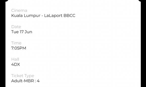 _zahwareza's tweet photo. Siapa nak tengok How to Train Your Dragon at Lalaport today? Ada 4 tickets. 4DX!! My sister salah beli. Original price RM36.50 each, dia nak let go half price je. https://t.co/Jf63i6OYWK