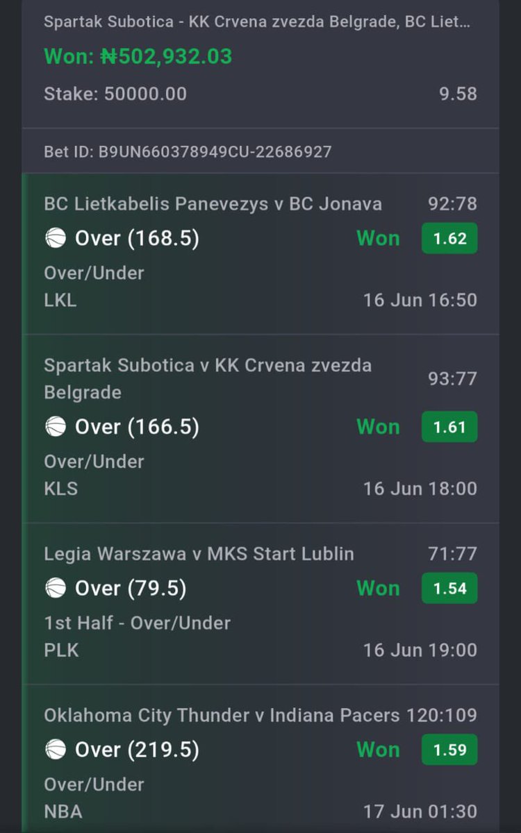 10 ODDS BOOMGRATULATIONS!!!! 💥