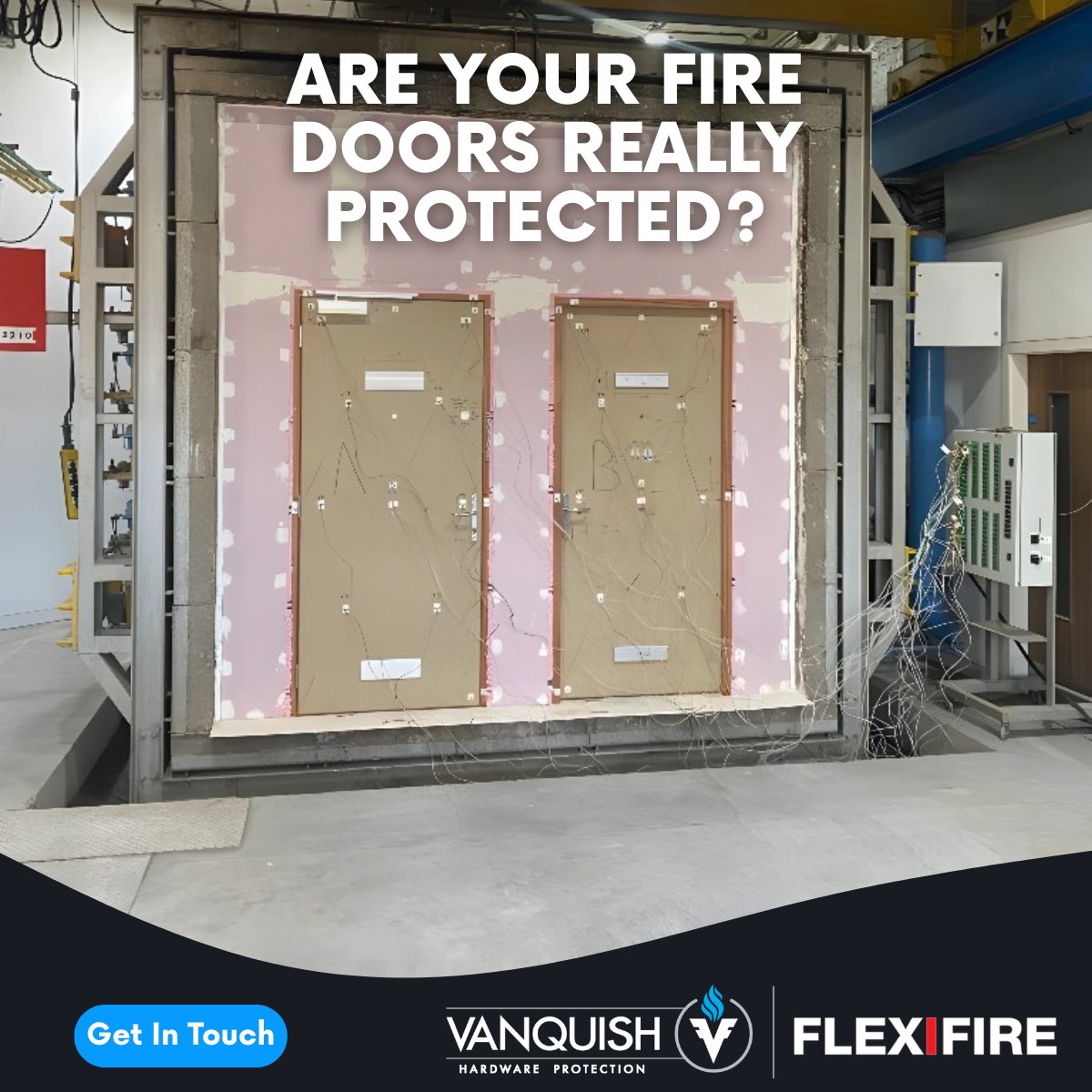 Protecting fire doors with the right materials is essential. 

Without intumescent protection, safety is compromised. Vanquish’s Flexifire is tested, trusted, and reliable.

Learn more👉 vist.ly/3n7497f
