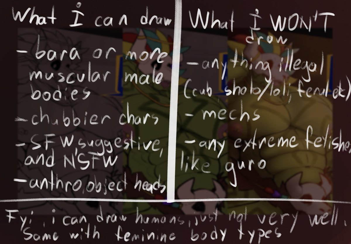C0MMS ARE OPEN AGAIN!!

Do not hesitate to ask me a question if something is unclear as there is a very highpossibility i have forgotten to mention something.

Likes and RTs obviously appreciated