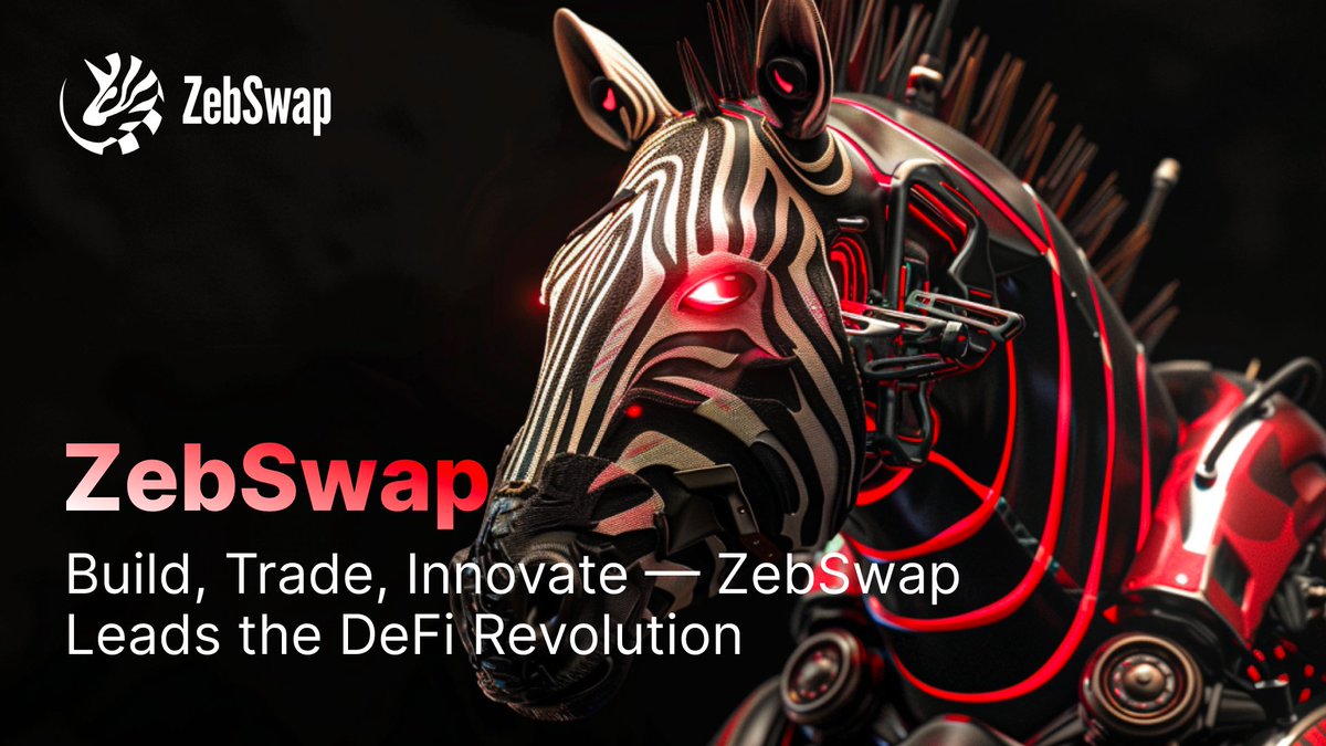 No sign-ups. No KYC. Just pure DeFi. 🔁💸

With ZebSwap, you can:
✅ Swap tokens instantly
✅ Trade 24/7, from anywhere
✅ Stay in control of your assets
✅ Access new tokens early

Decentralized. Permissionless. Always open.

#ZebSwap #DeFi #DEX #CryptoTrading #Web3