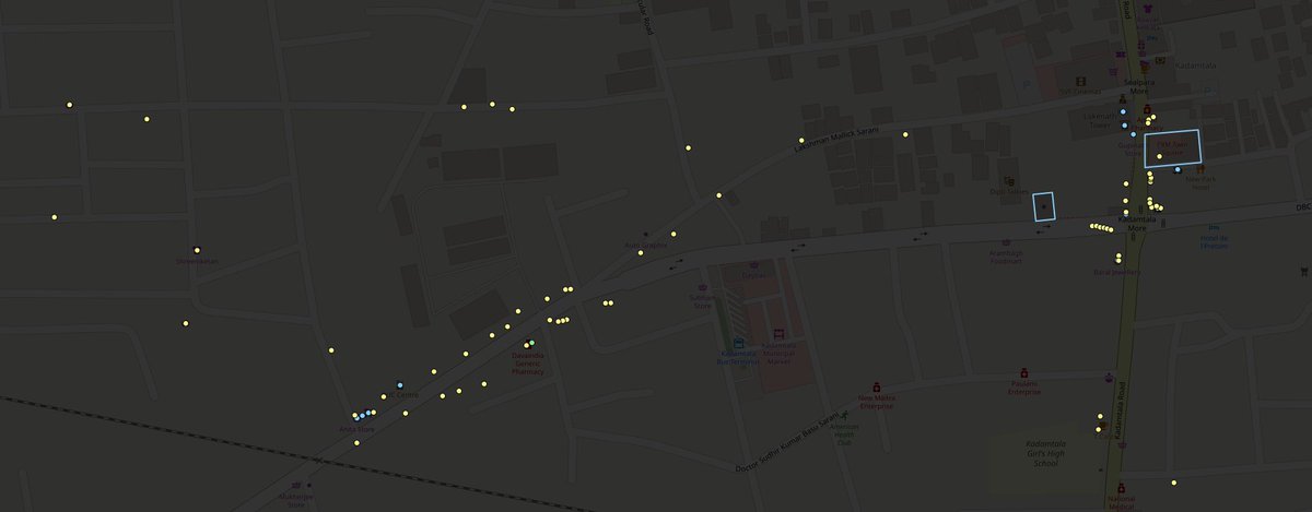Thank you to all 3 participants for enduring the rain and attending the 3rd #OSM #WestBengal Mapping Party earlier this week! :D

We hope you will join us again to help make #OpenStreetMap better. Each mapper counts!