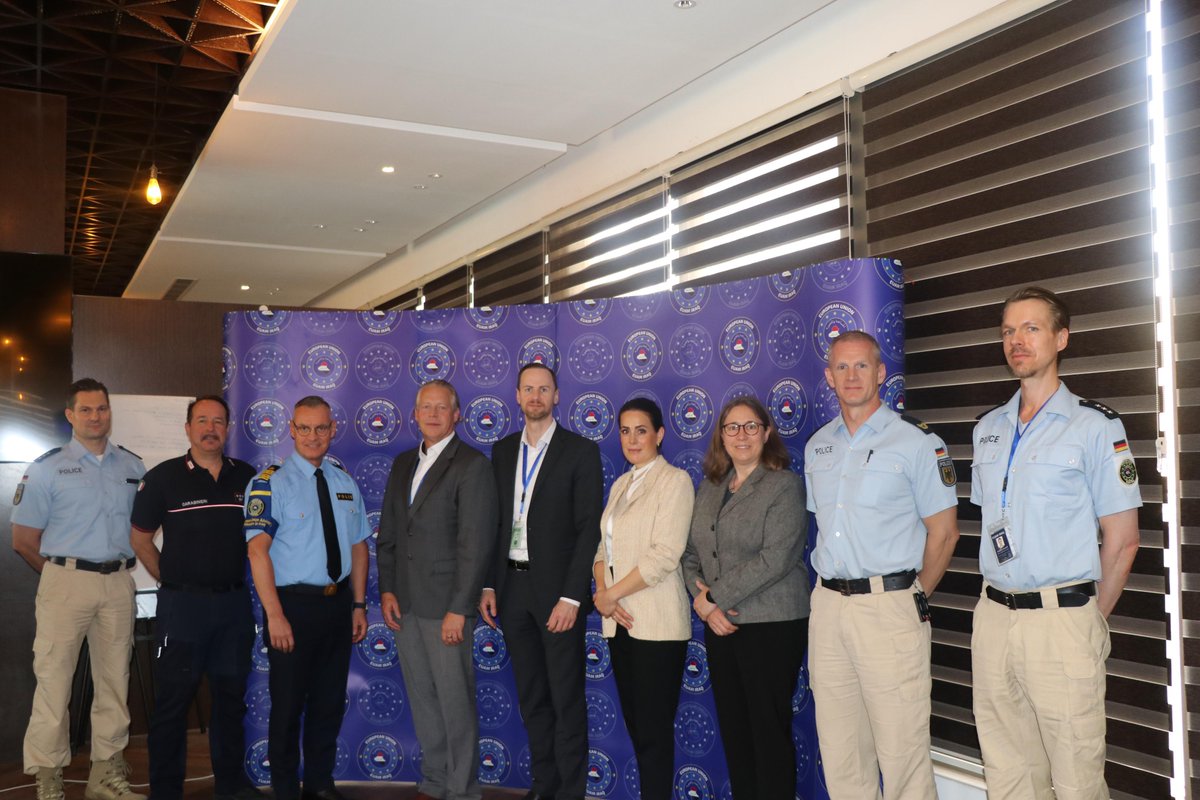 EuamIraq's tweet image. @EUAMIraq welcomed a German MoI delegation led by Tom Krumm, Head of the Mission Support Division. The visit included meetings with key partners, including the MoI’s Training and Qualification Directorate. The delegation reaffirmed their support.