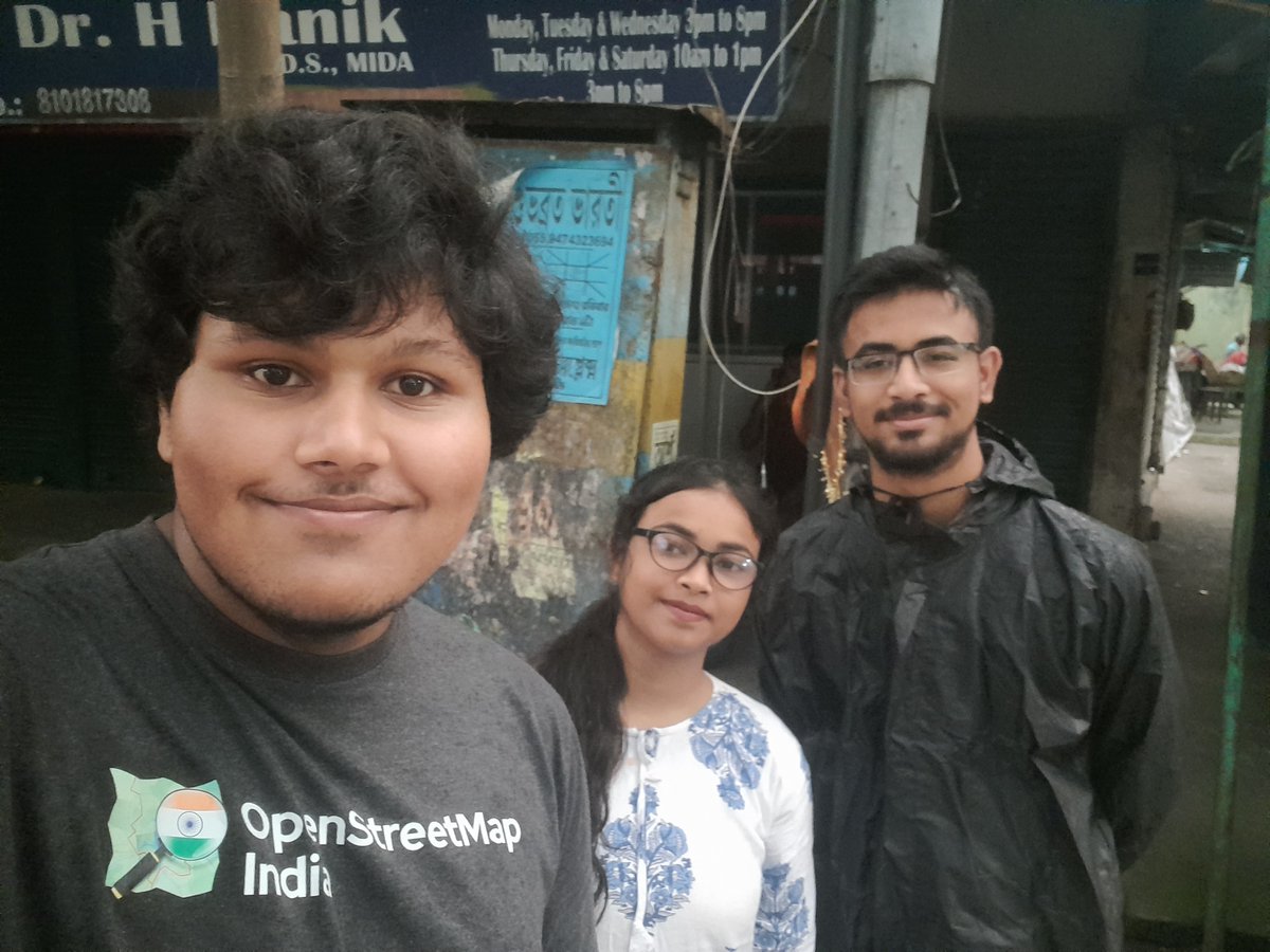 osm_in's tweet image. Thank you to all 3 participants for enduring the rain and attending the 3rd #OSM #WestBengal Mapping Party earlier this week! :D

We hope you will join us again to help make #OpenStreetMap better. Each mapper counts!