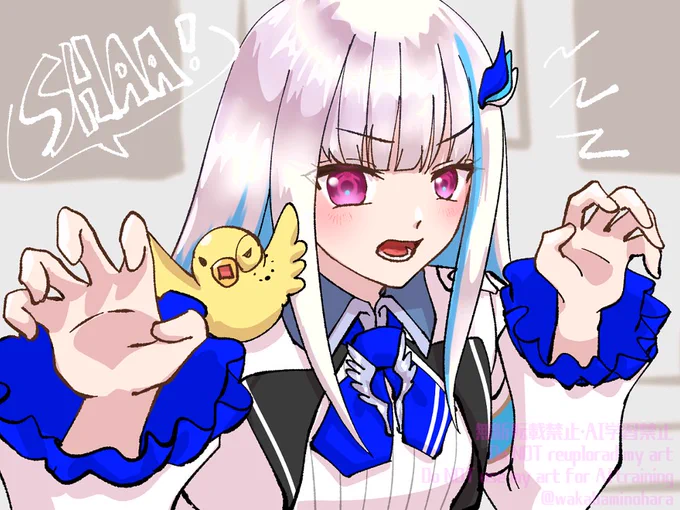 このあとの威嚇リゼさまかわいかった #ヘル絵スタ