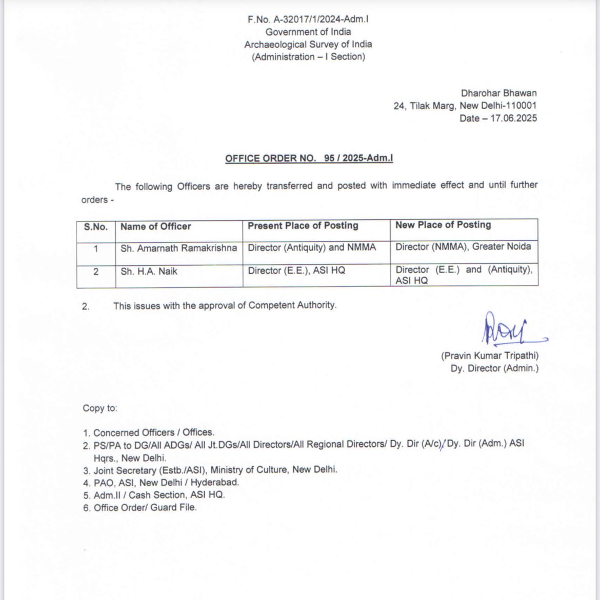 Sivapriyan E.T.B | சிவப்பிரியன் ஏ.தி.ப (@sivaetb) on Twitter photo K Amarnath Ramakrishna, the archaeologist who discovered Keeladi and refused to rework his report on the excavation, has been transferred as Director, National Mission on Monuments and Antiquities, Greater Noida. <a href="/DeccanHerald/">Deccan Herald</a> K Amarnath Ramakrishna, the archaeologist who discovered Keeladi and refused to rework his report on the excavation, has been transferred as Director, National Mission on Monuments and Antiquities, Greater Noida. <a href="/DeccanHerald/">Deccan Herald</a>