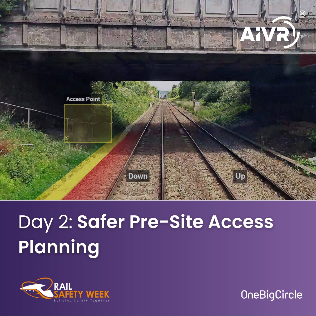 One Big Circle (@1bigcircle) on Twitter photo 🦺<a href="/RailSafetyWeek/">Rail Safety Week</a> Day 2: Safer Pre-Site Access Planning.
With #AIVR, teams remotely carry out site planning, hazard identification, and site familiarisation using a suite of digital tools.
Read more: onebigcircle.co.uk/news/rail-safe… 🦺<a href="/RailSafetyWeek/">Rail Safety Week</a> Day 2: Safer Pre-Site Access Planning.
With #AIVR, teams remotely carry out site planning, hazard identification, and site familiarisation using a suite of digital tools.
Read more: onebigcircle.co.uk/news/rail-safe…