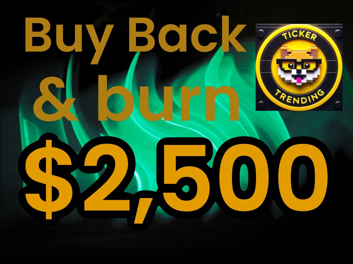 MemeLinked's tweet photo. $2,500 BUYBACK AND BURNED 🫡
Ty @tickertrending 

Wait till our SOCIAL MEDIA makes Revenue 😈 #crypto #bullrun #socialmedia 
https://t.co/Tn3pRHYFU4 https://t.co/nQIGA4JXRw