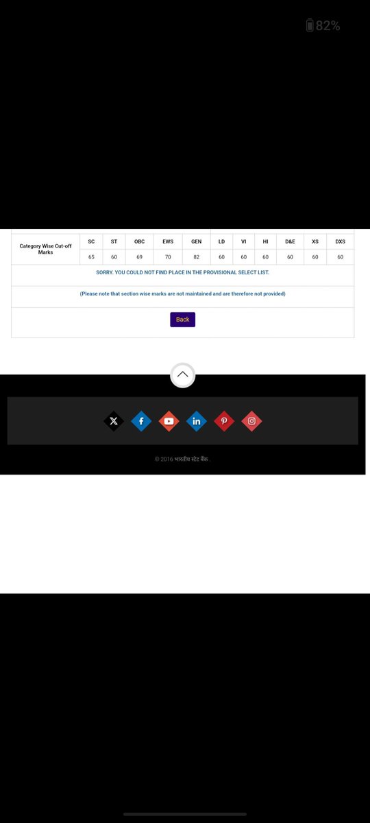 RUPAMDe121101's tweet photo. Scored around 77 in SBI Clerk but couldn't qualify due to being in the General category.I’m not blaming the system,but is it truly fair? I’ve worked hard for 5 years and this was my last attempt. @FinMinIndia @PMOIndia @DFS_India #unfairIBPS #releaseanswerkey #releaserawscore https://t.co/xlbWI0JzRs