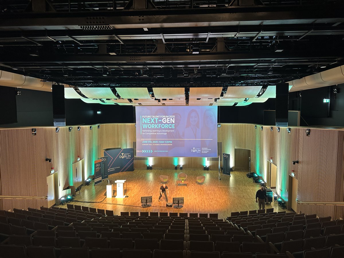 TU Dublin Enterprise Academy (@enterprise_acad) on Twitter photo 📣Doors are OPEN for the Future Talent Forum 2025 <a href="/WeAreTUDublin/">TU Dublin / OT Baile Átha Cliath</a> Today talent leaders are diving into key topics & L&OD trends. We're covering emerging skills, AI for talent, blended learning, fostering continuous learning cultures & more #nextgenworkforce tudublin.ie/ftf2025 📣Doors are OPEN for the Future Talent Forum 2025 <a href="/WeAreTUDublin/">TU Dublin / OT Baile Átha Cliath</a> Today talent leaders are diving into key topics & L&OD trends. We're covering emerging skills, AI for talent, blended learning, fostering continuous learning cultures & more #nextgenworkforce tudublin.ie/ftf2025