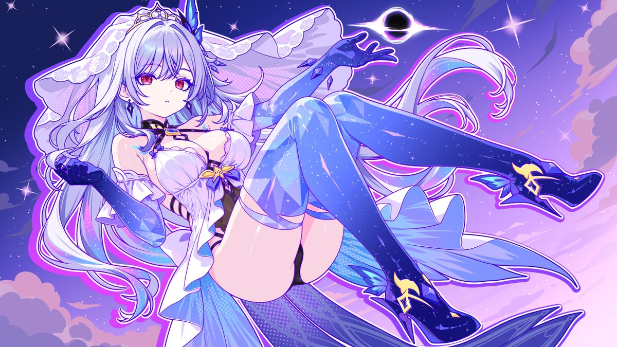 Bride Skirk💙💜
#Skirk #スカーク