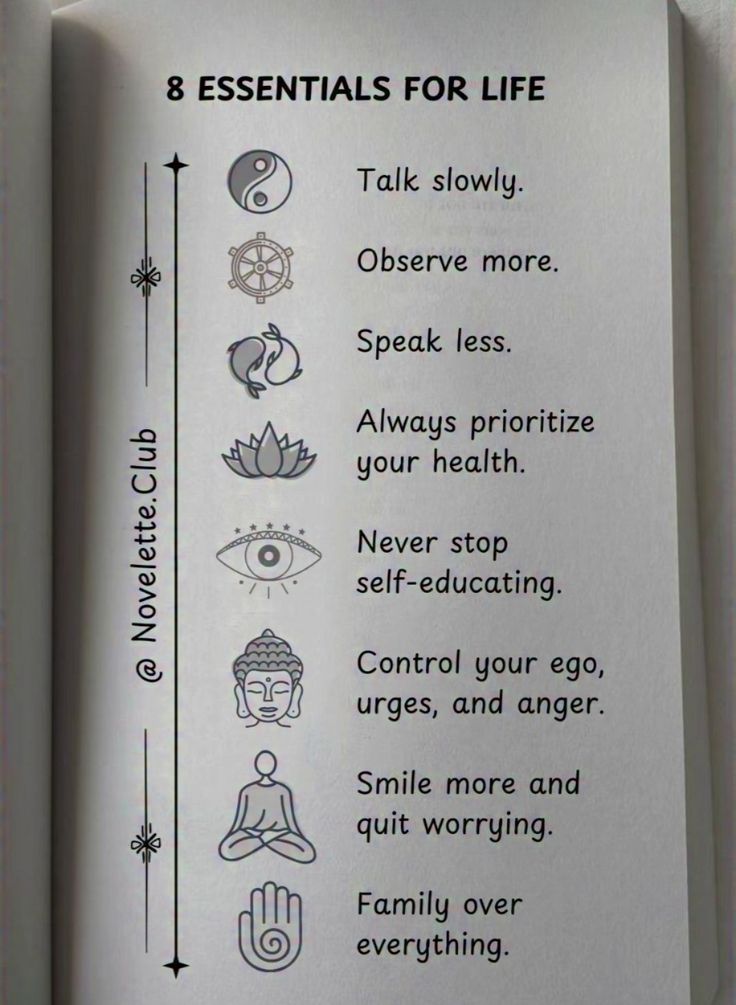 8 Essentials For Life