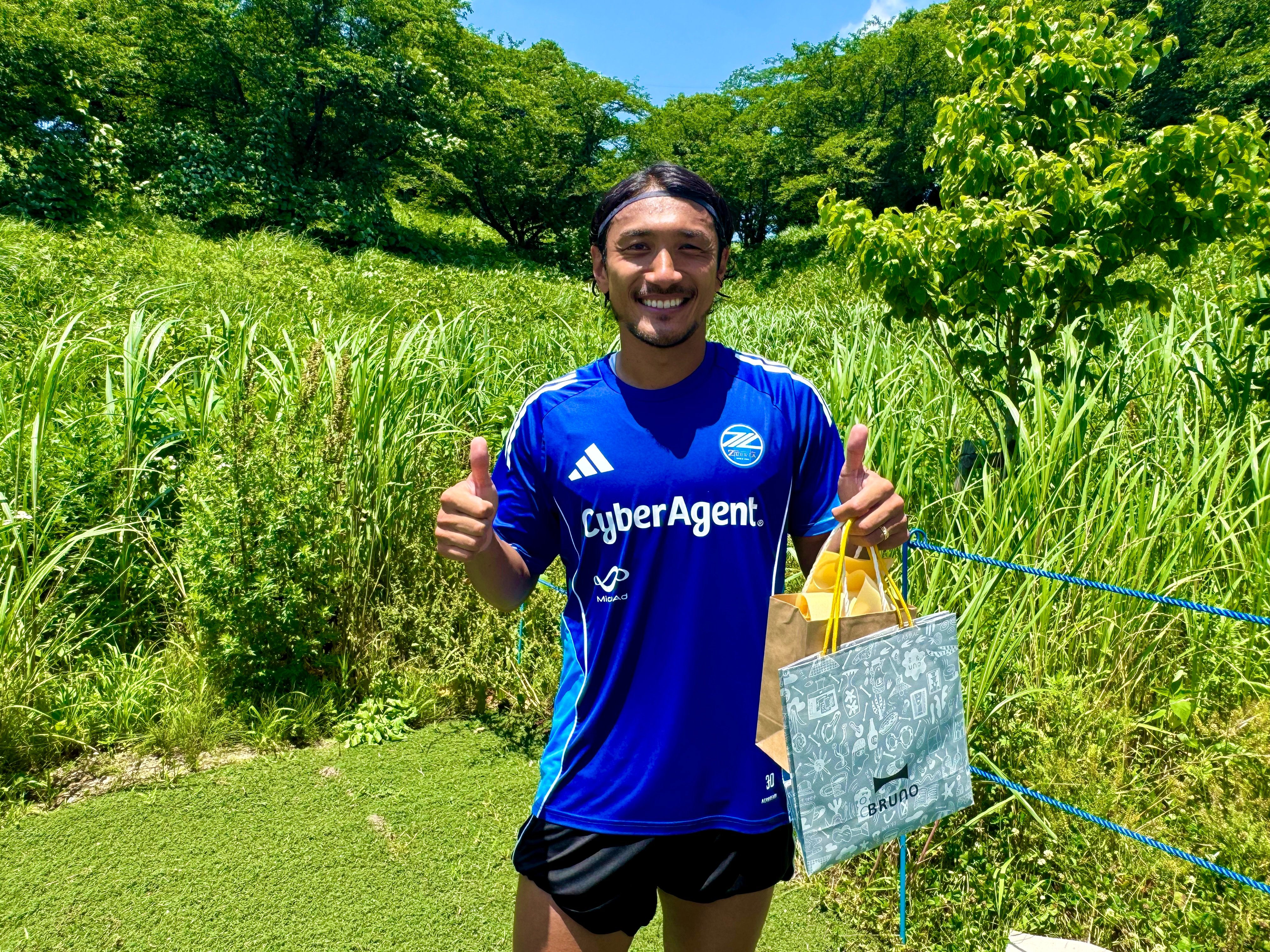 FC町田ゼルビア トレーニングウェア 支給品 中島裕希着用 L スボルメ