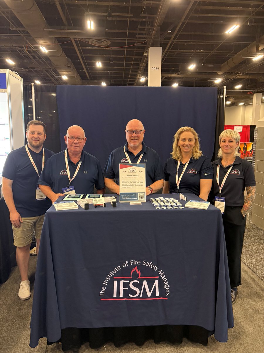 the_ifsm's tweet image. 🔥 We’re fired up to be here! 🔥

The IFSM is live at the NFPA Conference &amp;amp; Expo in the U.S. until Thursday, June 18th — catch us at Stand #1735!

Come say hi, let’s talk fire safety, global standards, and safer futures.

#IFSM #NFPA2025 #FireSafety #NFPAExpo