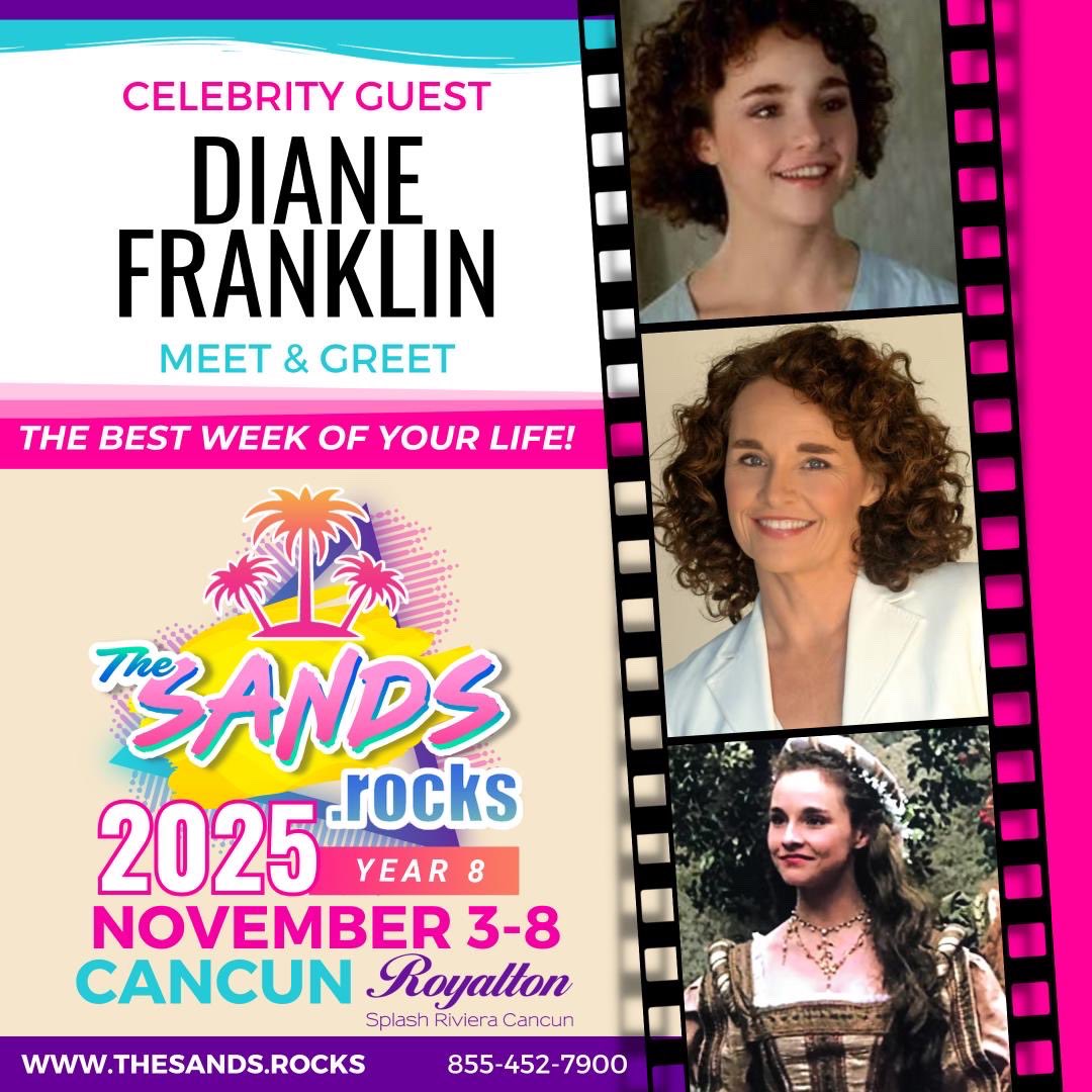 DianeFranklin80's tweet image. October in KANSAS! November in CANCUN! #events #conventions #80s