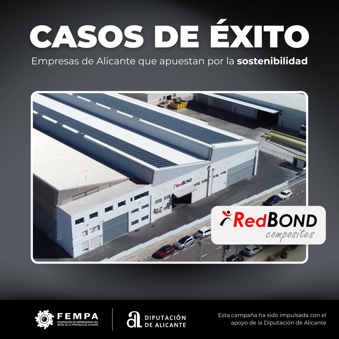 🌱 Sostenibilidad como estrategia.
Descubre el caso de éxito de🏭 #RedBOND Composites 
👉 fempa.es/noticias/actua…
#DiputaciónDeAlicante #IndustriaVerde