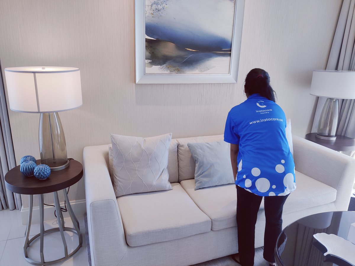 InstacarePro's tweet photo. Your sofa deserves a spa day too!
Deep cleaned, fresh, and ready for comfort 🌿🧼
 Trust #InstacarePro Cleaning Services
#DeepClean #FreshLiving #DubaiCleaning https://t.co/7nk6D2q7s1