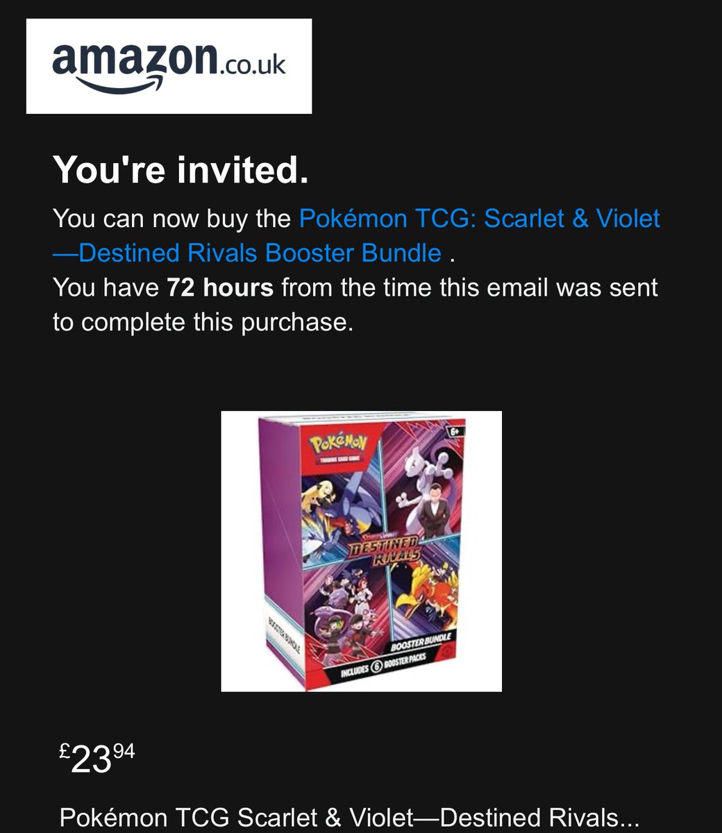destined rivals booster box amazon DESTINED RIVALS BOOSTER BOX – Poke Guru Trading Cards main image 0