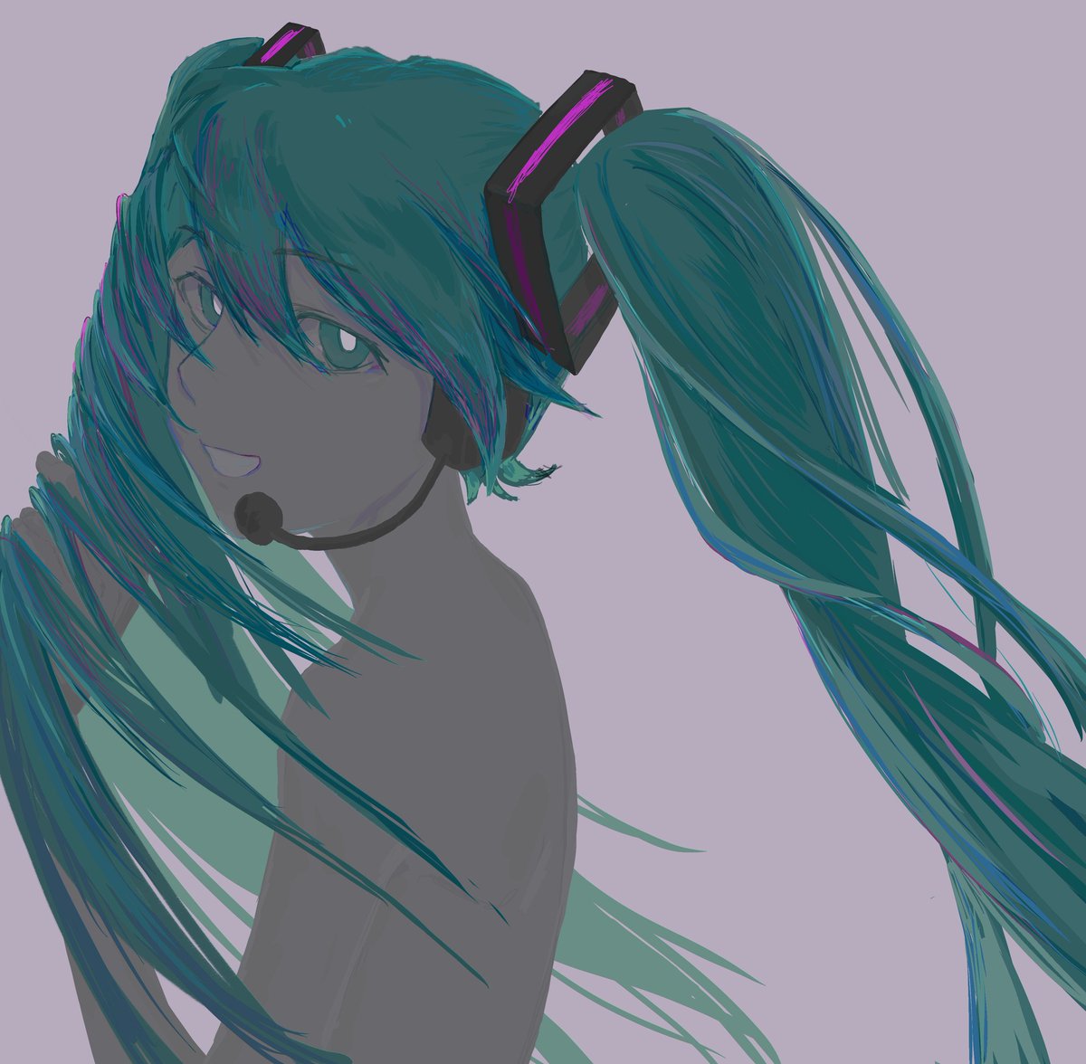 sushimian669's tweet photo. #HatsuneMikuArt  #初音ミク https://t.co/n6ERHx2Ip1
