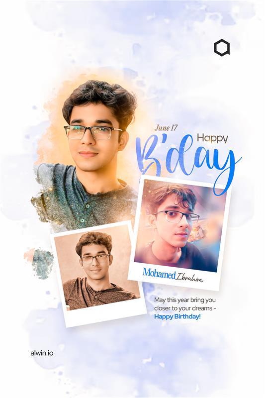 AlwinTechnology's tweet image. Wishing the happiest birthday to MOHAMED IBRAHIM! 

May your day be filled with smiles, laughter, and unforgettable moments.

Here’s to a year ahead that brings you success, happiness, and all that you dream of! 

Follow @alwintechnology

#wealwin #HappyBirthday #Birthday