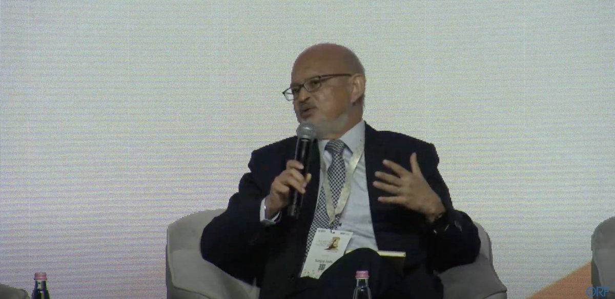 orfonline's tweet photo. .@SunjoyJ: The structural shifts brought about by the emergence of a new #worldorder have blurred traditional distinctions. Today, the #developedworld is grappling with challenges once associated with the developing world. Yet, unlike many third world countries, the first world has struggled to respond to them.

#BudapestGlobalDialogue
