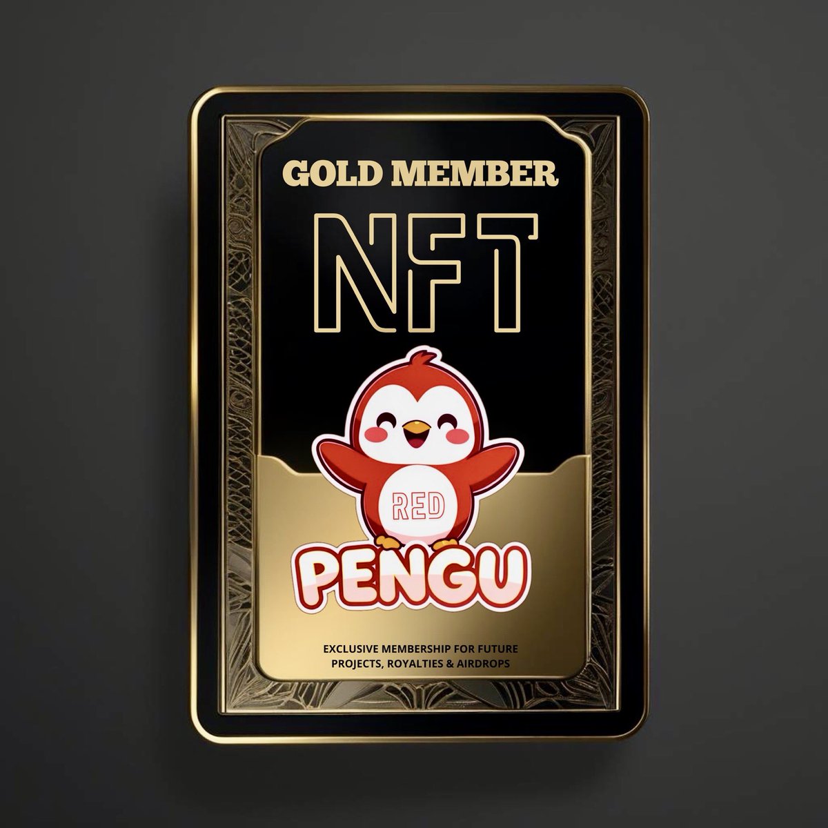 Join the RED PENGU airdrop!

Follow us! 
Like &amp; Retweet 
Mint GOLD MEMBER NFT (Pinned)
Drop your Sol wallet below