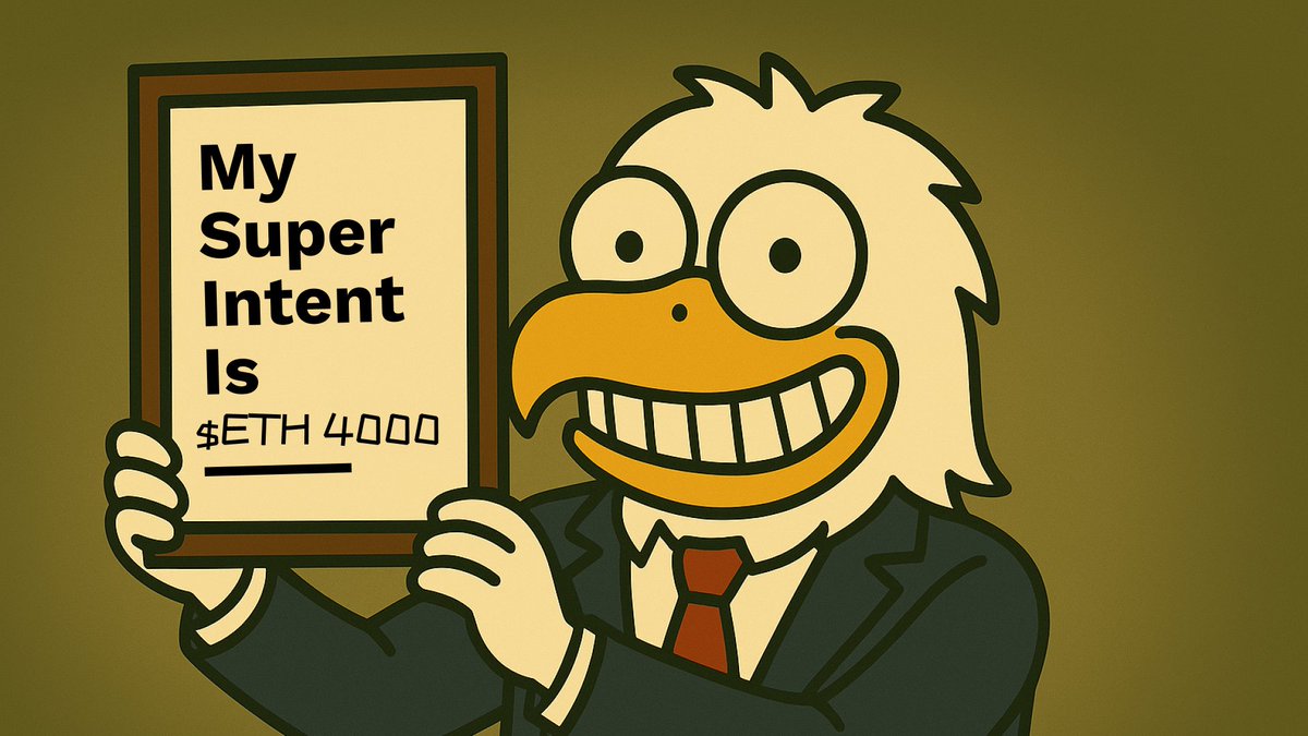 My #SuperIntent is to catch the $ETH dip