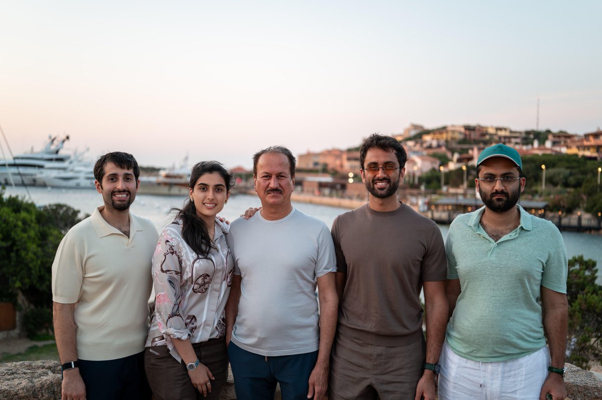 HussainSajwani's tweet image. Precious moments with my family during a short vacation in Sardinia, Italy.