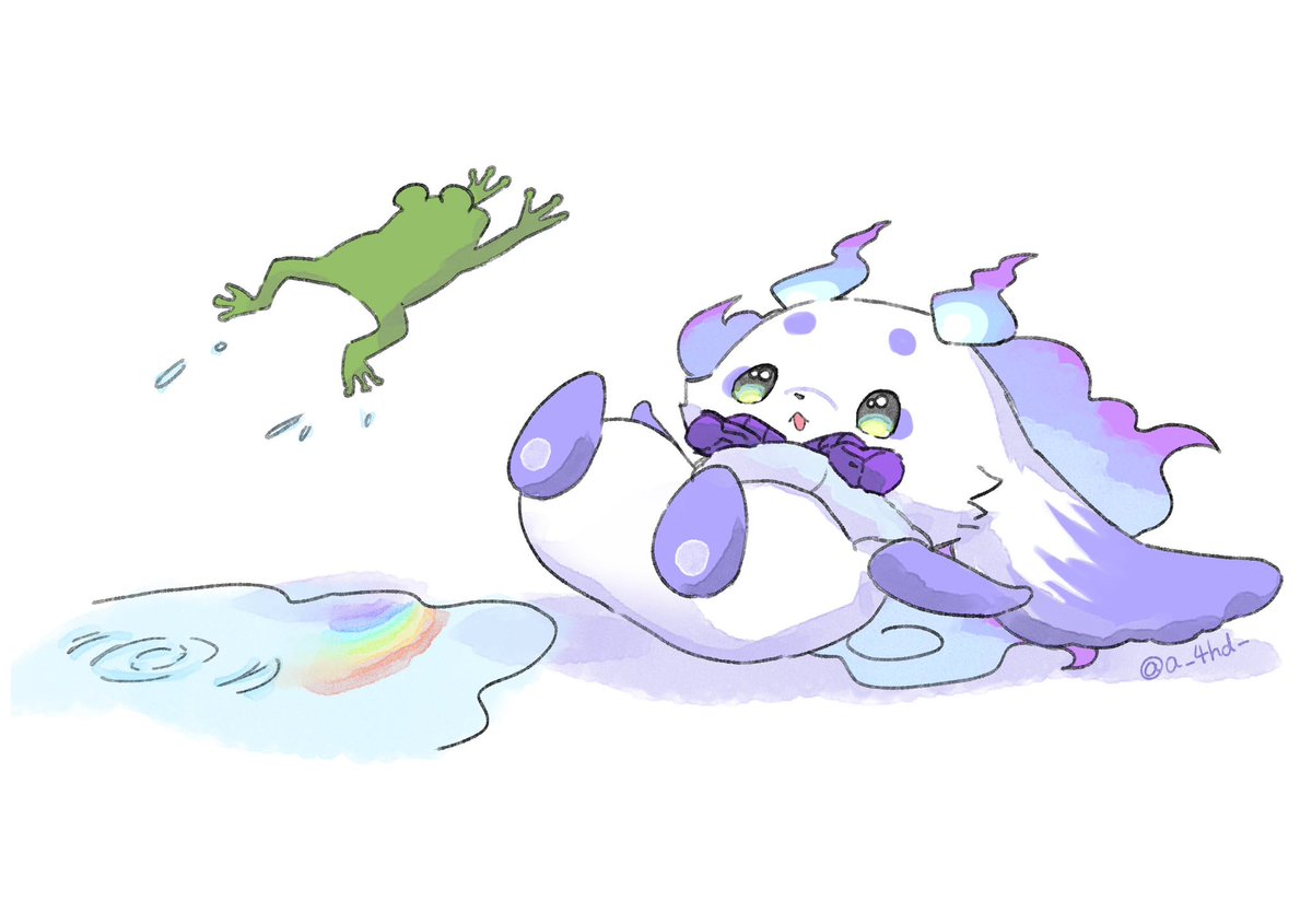 a_4hd_'s tweet image. #るんるんびじちかん 
☔️🌈✨
