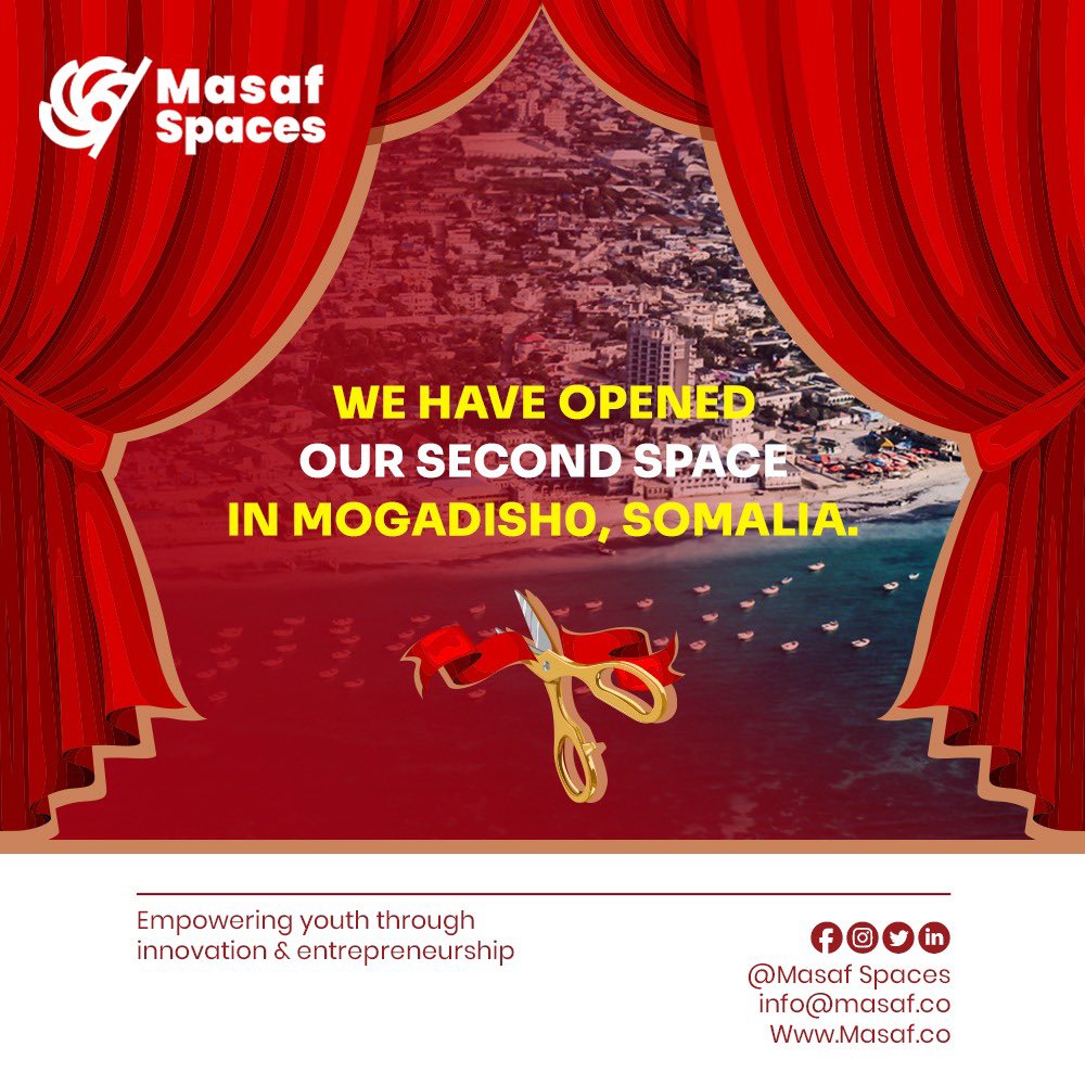 MasafDev's tweet image. We’ve officially launched our operations in #Somalia 🇸🇴!

Masaf Spaces is now on the ground in #Mogadishu, ready to empower young people with the tools, knowledge, and support they need to lead change.

Read more here 👉 masaf.co/masaf-spaces-l…
#MasafSpaces #YouthLeadership