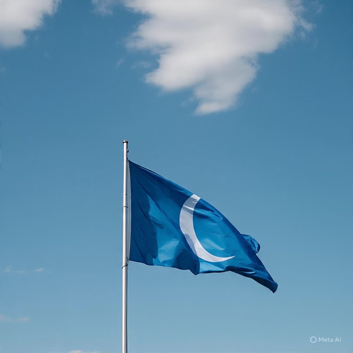 بعيداً عن الأحزاب والمكونات في #حضرموت، هذه الراية #الحضرمية وتيار الحركة  القادمة، فشلت شعارات المكونات وستنجح #الرايات
#الأزرق: يرمز للسماء ومعناه حضرموت ستعتلي القمم.
#الهلال: يرمز إلى ديننا الإسلامي الحنيف. 

#جابر_الجريدي
#حضرموت