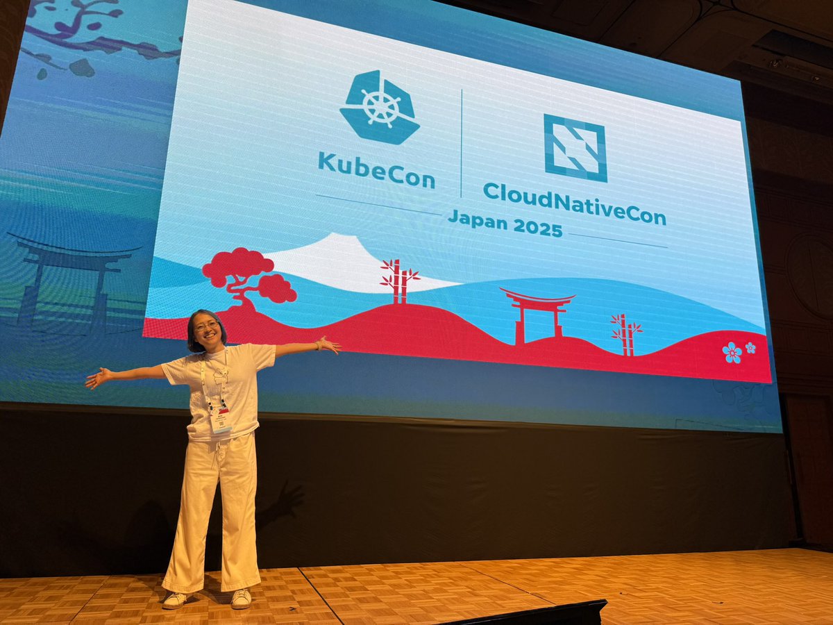 _a0i's tweet image. はじめての #KubeCon + CloudNativeCon 参加&登壇終わりましたー!すっごく楽しかった!!!たった2日でこんな寂しくなるとは思わなかった😭みんなまたどこかでお会いしましょう