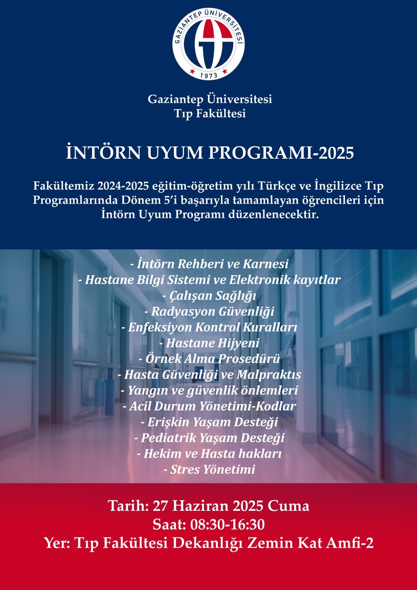 GAÜN Tıp Fakültesi (@gauntip) on Twitter photo 