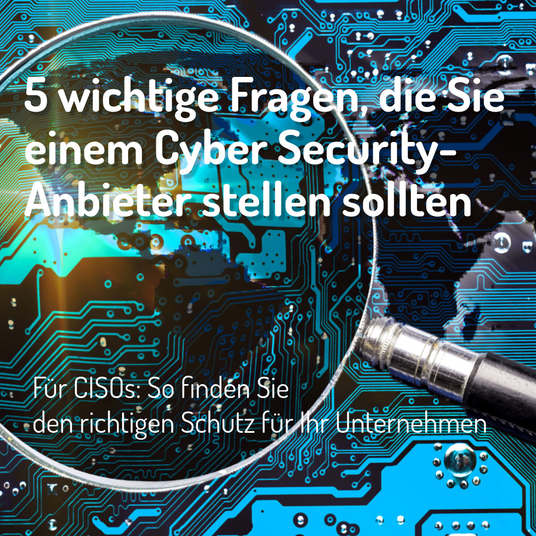 CISOs sind auf verlässliche Cybersicherheitsanbieter angewiesen, um die digitalen Werte ihres Unternehmens zu hüten. <a href="/acronis_de/">Acronis Germany GmbH</a> klärt im Artikel fünf kritische Fragen, die CISOs vor einer Fehlentscheidung bei der Wahl des Anbieters bewahren.

Jetzt lesen: security-insider.de/auswahl-cybers…