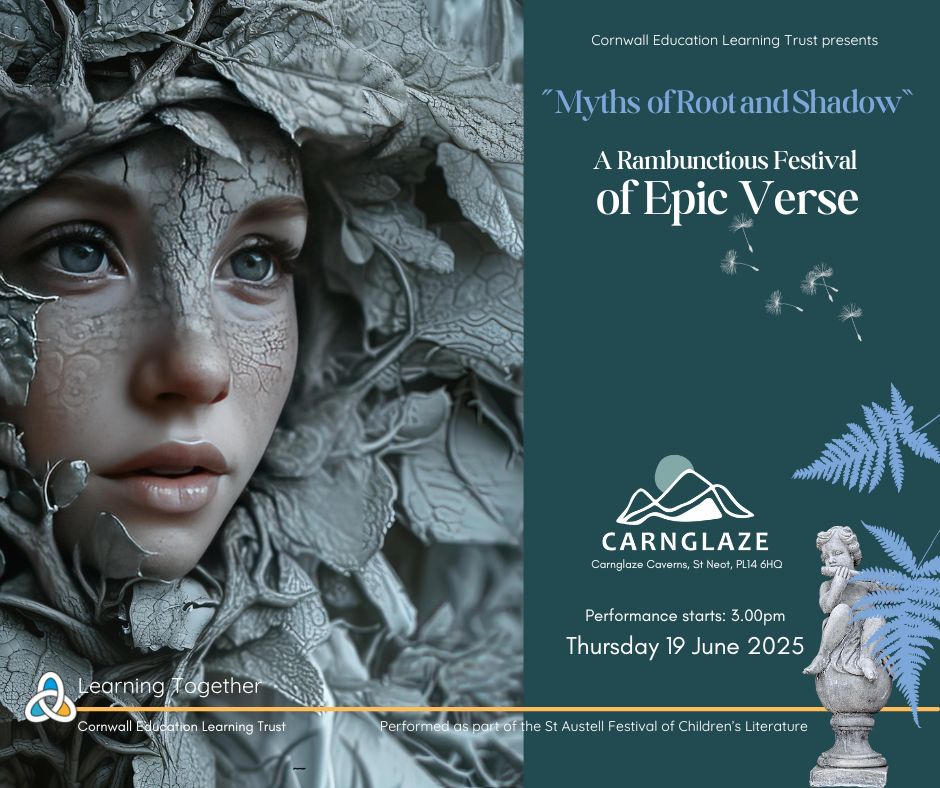 🎤✨ Joint-schools poetry event in Carnglaze Caverns!

Students from CELT primary &amp; secondary schools will bring original poetry to life in this magical underground venue. 🌌

🎟️ Tickets: ticketsource.co.uk/booking/select…

#CELTCommunity #StAustell #Performance