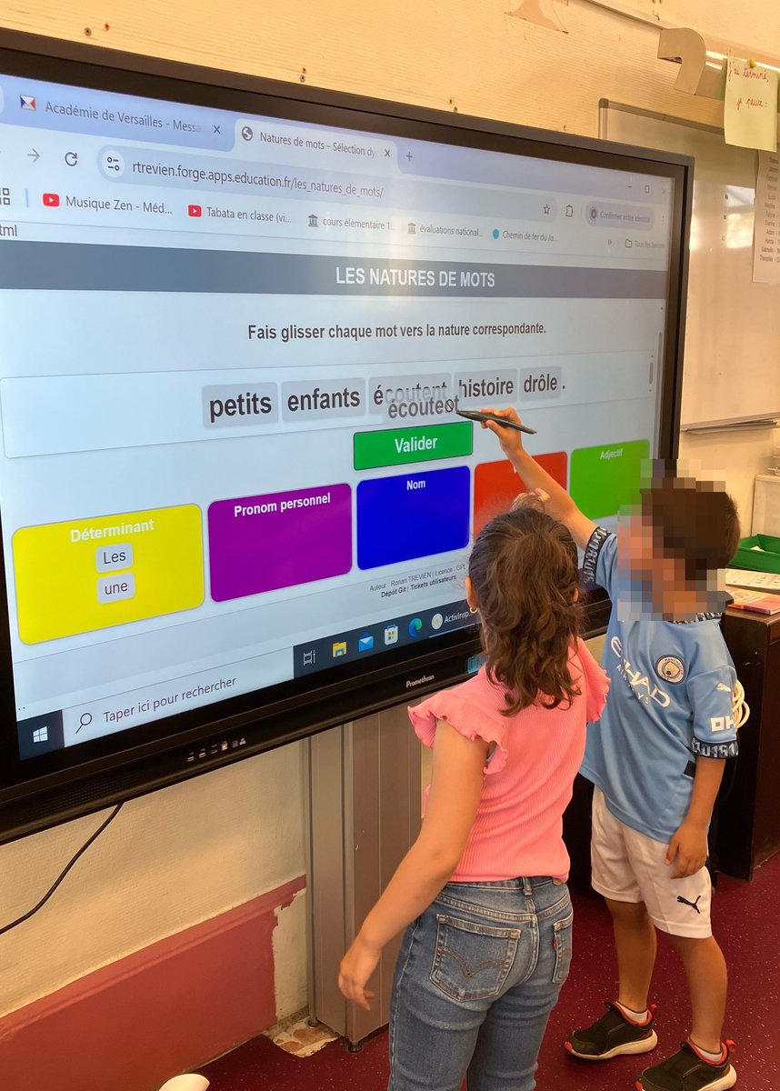 MercierRichard5's tweet image. #outilpeda

Un nouveau rituel dans ma classe, pour bosser sur les natures de mot, grâce au super travail de Ronan Trevien #ERUN

Appli libre hébergée sur #LaForge

rtrevien.forge.apps.education.fr/les_natures_de…